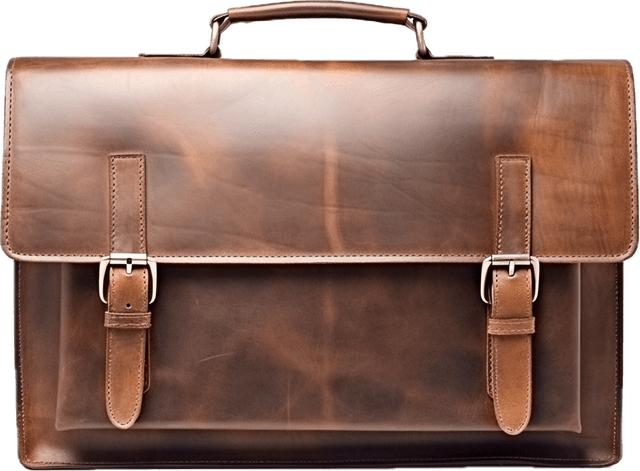 Vintage Leather Briefcase