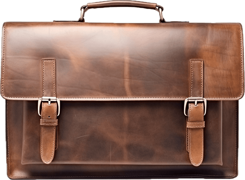 Vintage Leather Briefcase